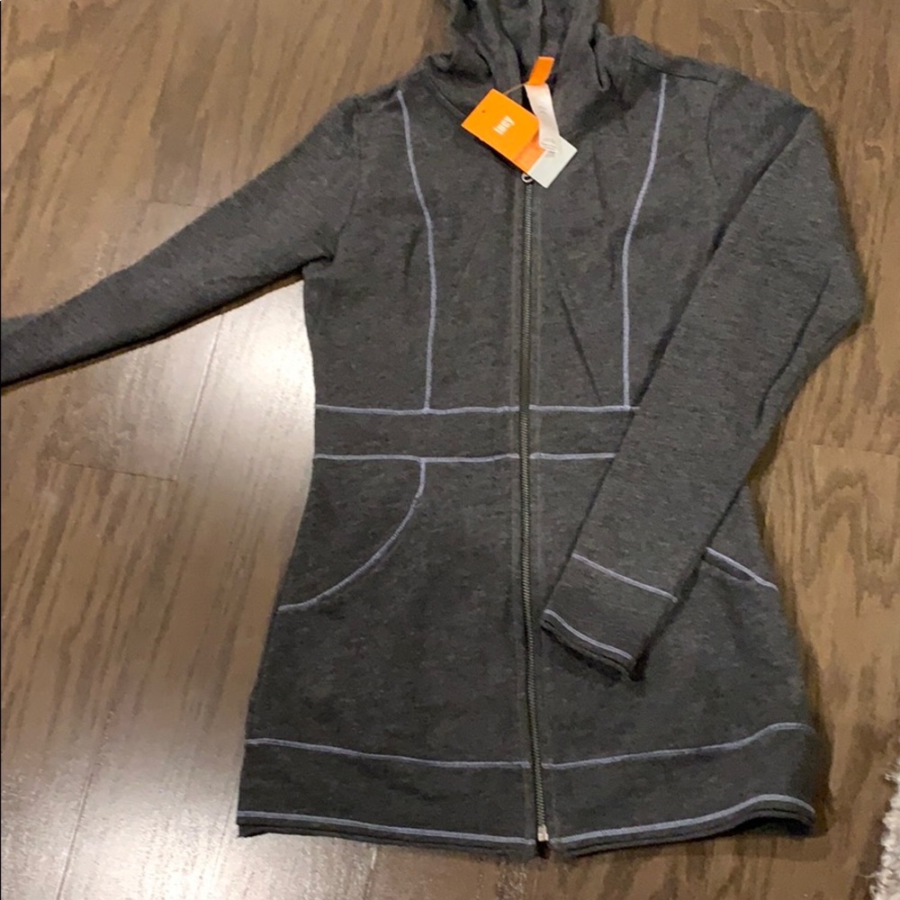 NWT Lucy hooded sweat jacket